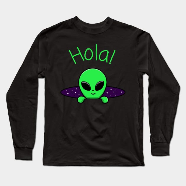 HOLA Long Sleeve T-Shirt by irvtolles